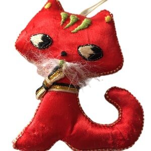 Red Cat Plush Toy